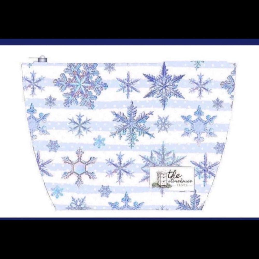 Storehouse Flats Snowflakes Bag